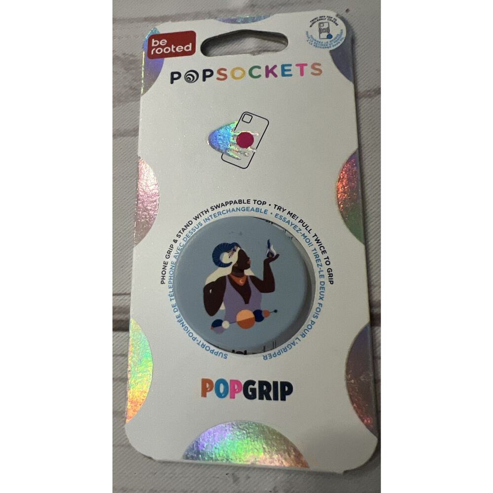PopSockets Popgrip Zodiac Aries Phone Grip & Stand Astrology Swap Top-New